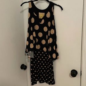 Anthropologie Polka Dot Dress